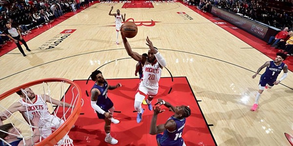 乐鱼体育入口-本来进攻就一片混乱，结果火箭还让他长时间留在场上拖累空间？